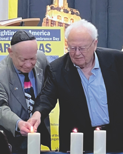 Sami Steigmann and  Martin Bloch, Holocaust survivors