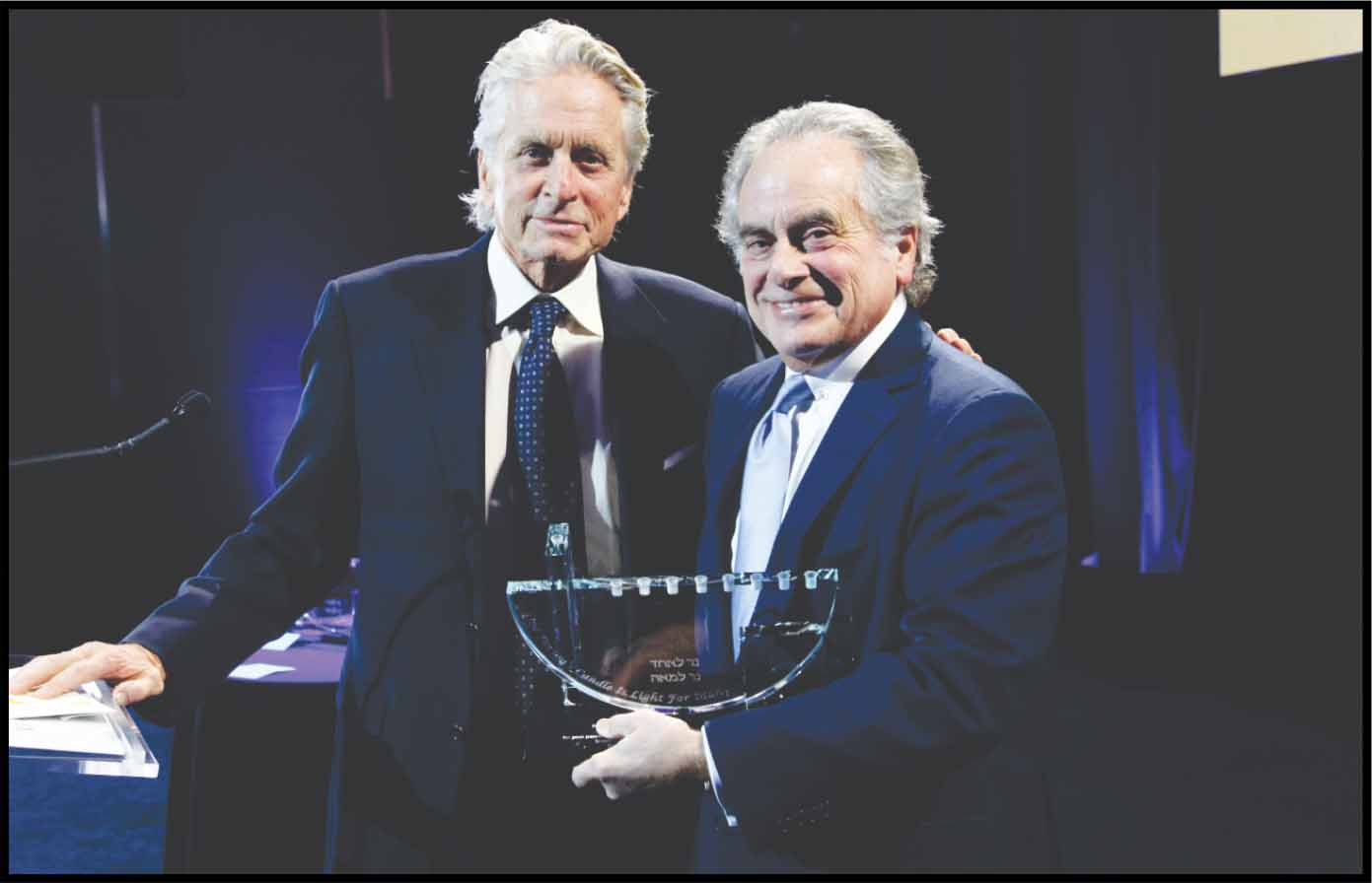 Israel Cancer Research Fund Honors Actor Michael Douglas, Dr. Morton Coleman, Dean Blumenthal at NYC Gala