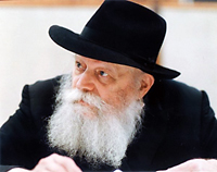 The late Rabbi Schneerson photo by Vishinsky