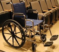 Wheelchair photo courtesy of NTSB