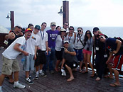Alana Goodman and her Birthright Israel group