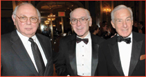 From left: Harvey Krueger; Josh Weston; and Kenneth J. Bialkin, AIFL Chairman.   Photos: Courtesy AIFL

