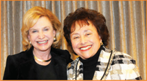 From left: Congresswoman Carolyn Maloney, and Nita Lowey.