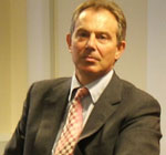 Former British Prime Minister Tony Blair<br />Photo by: Andrew Skudder