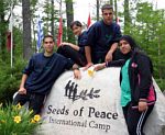 “’Seeds’ at the International Camp in Maine ”, Photo courtesy of Seeds of Peace