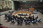 The United Nations� Security Council meeting on the Mid-East. Photo: Courtesy The UN