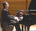 Dr. Sasa Toperic, Israeli-Bosnian musician, playing the piano at the Sugihara event at Carnegie Hall, NYC.