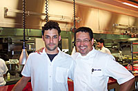 Sous Chef, Charles Antoine and Executive Chef, Normand Laprise of Toque