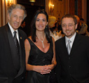 FIDF former Chairman Mr. Larry Hochberg, FIDF Treasurer Ms. Netta Korin and FIDF Chairman Mr. Arthur Stark