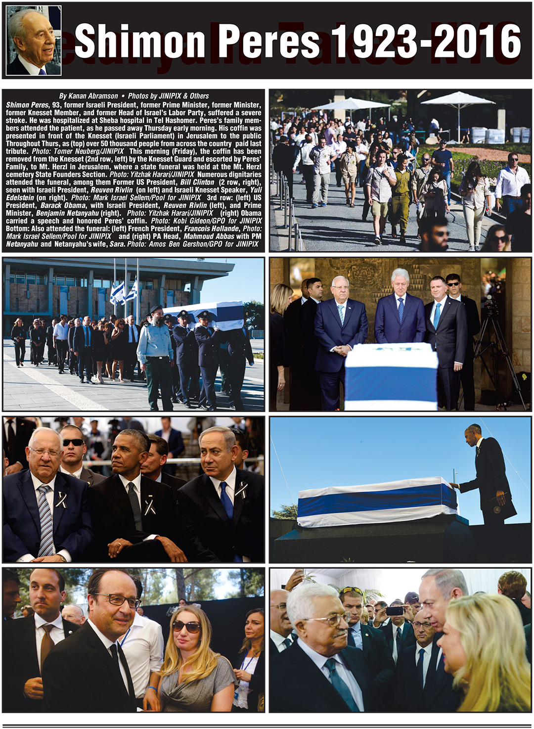 Shimon Peres 1923-2016