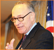 US Senator, Charles Schumer.