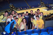 SPORTS STARS OF THE FUTURE MEET BASKETBALL LEGEND TAL BRODY AT MACCABI TEL-AVIV