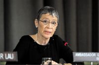 Israel�s Ambassador to the United Nations, Prof. Gabriela Shalev. UN Photo/Paulo Filgueiras