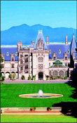 The most unique landmark in the Ashville, NC�s area: The Biltmore Estate, an architectural diamond, George W. Vanderbilt�s historic property in Asheville. Photo courtesy The Biltmore Estate