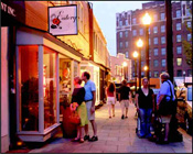 One of Asheville�s restaurants is Early Girl Eatery on Wall Sreet. Photo Courtesy of the Asheville Convention and Visitors Bureau