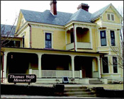 The newly restored Thomas Wolfe House was nearly destroyed by a 1998 arson fire. Photo Courtesy of the Asheville Convention and Visitors Bureau